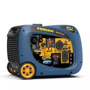 (Refurbished) FIRMAN 3200/4000W 30A Electric Start Dual Fuel Inverter Generator $360 + Free Shipping