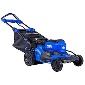 Select Lowe's Stores: 20" Kobalt 40V Max Brushless Push Lawn Mower Kit (Gen 4) $209 + Free Store Pickup Only