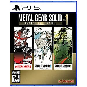 Metal Gear Solid: Master Collection Vol.1 (PS5) $20 & More