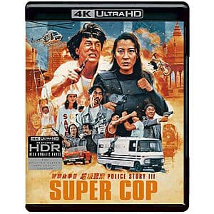 Police Story 3: Supercop (2011) (4K Ultra HD) $13.50