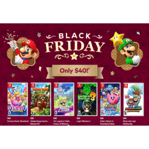 Nintendo Switch Games: Princess Peach: Showtime!, Donkey Kong Country Returns HD $40 each & More + Free Store Pickup