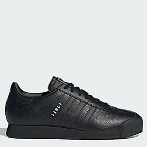 adidas Men's Samoa Shoes (Core black / Core black / Cloud white) $28.80 + Free S&H