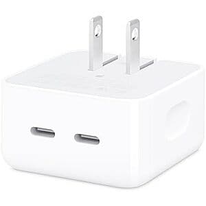 Used - Like New: Apple 35W Dual USB-C Port Compact Power Adapter $27.05
