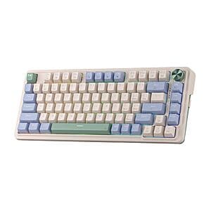Redragon K673 PRO 75% Wireless Gasket RGB Gaming Keyboard (Vintage Blue) $37.35 + Free Shipping