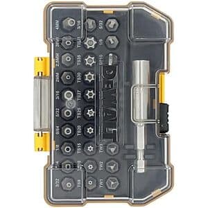 31-Piece DEWALT Security Screwdriver Bit Set w/ Storage Case $15