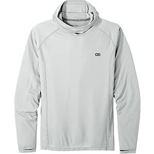 Outdoor Research Men's Echo Hoodie Shirt (Pebble or Naval Blue) $36.85 + Free Shipping on $60+