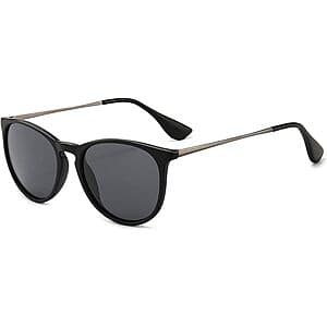 Sungait Premium Vintage Round Sunglasses (Select Styles) from $6.40
