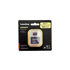 Select GameStop Stores: 512GB GameStop Express MicroSD Card for Nintendo Switch 2 $20 + Free Store Pickup Only