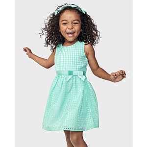 The Children's Place Baby Girls' and Toddler Sleeveless Special Occasion Dress $7.60