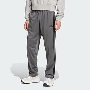 adidas Men's Dayready Open Hem Trackpants (Grey Six) $12.60 + Free S/H