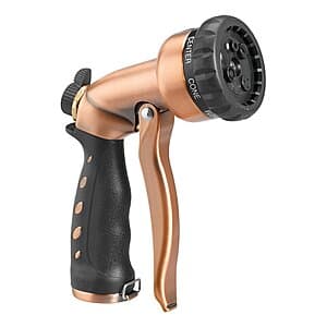 Orbit 56893D gardening hose nozzle in black, measuring 2.5 x 5.25 x 6.75 inches.