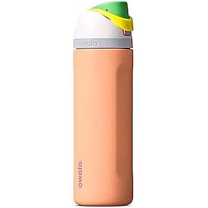 24-oz Owala FreeSip Insulated Stainless Steel Water Bottle w/ Straw $24