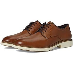 Cole Haan Men's Go-To Plain Toe Oxford Shoes (Select Sizes, British Tan) $60 + Free S&H