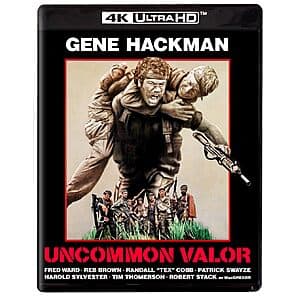 Uncommon Valor (4K UHD Blu-ray + Blu-ray) $13.45
