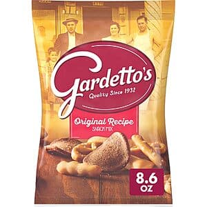 8.6oz. Gardetto's Snack Mix Bag (Original Recipe) $1.50 w/ S&S