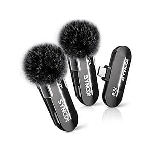 SYNCO P2XT Mini Lavalier Wireless USB-C Mic $9 + Free Shipping w/ Amazon Prime