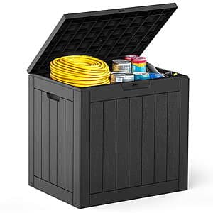 31-Gallon Gianna Resin Deck Box (Various Colors) from $15