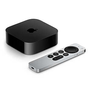 Sam's Club Members: Apple TV 4K Wi‑Fi Streaming Media Player: 128GB $139, 64GB $124 + Free S&H w/ Plus