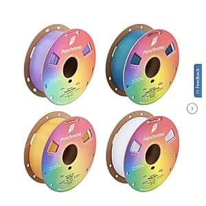 Costco Members: 4-Pk Polymaker 1kg 1.75mm PLA 3D Printer Filament Colorful Bundle $56 + Free S&H