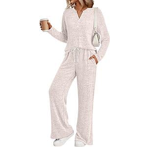 2-Pc LILLUSORY Women's Lounge Outfit Set (Various) $15