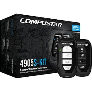 Compustar 2-Way Remote Start System Kit w/ Free Installation $300 + Free Shipping