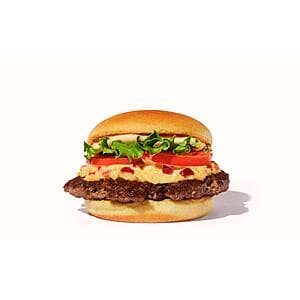 Shake Shack Restaurant Offer: Pimento Cheese Burger or Chicken Sandwich B1G1 Free (Valid thru 4/12/26)