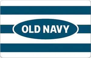 $50 Old Navy Gift Card (Email Delivery) $40