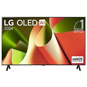 48" LG OLED48B4PUA B4 Series 4K UHD OLED 120Hz Smart TV (2024 Model) $550 + Free Shipping