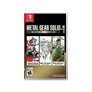 Metal Gear Solid: Master Collection Vol.1 (Xbox Series X, PS5 or Switch) $27 each + Free S/H w/ Prime