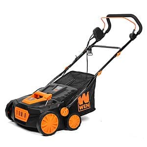 WEN 15" 13-Amp 2-in-1 Electric Corded Dethatcher & Scarifier $86.50 + Free S&H