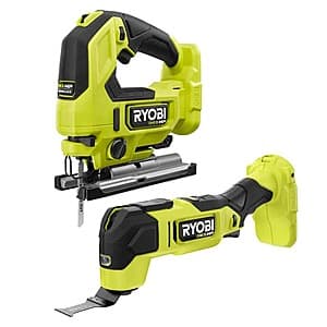 RYOBI ONE+ HP 18V Brushless Cordless Multi-Tool & Jig Saw (Tools Only) $101 + Free S&H
