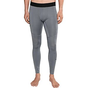 Nike Pro Men's Dri-FIT Fitness Tights in multiple color options, form-fitting athletic design.