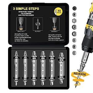 HSS Screw & Bolt Extractor Set $4.20
