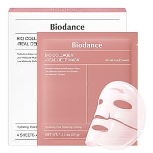 4-Ct BIODANCE Bio-Collagen Real Deep Overnight Face Mask $11.70 w/ S&S