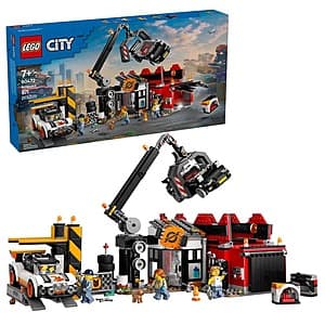 LEGO: Star Wars Logo $38.40, LEGO City Scrapyard with Cars $51.20 & More + Free S&H on $49+
