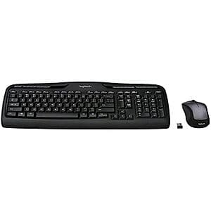 (Used Like New) Logitech MK335 Full Size Quiet Wireless Keyboard Mouse Combo $19.75 & More