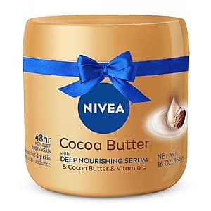 16-Oz NIVEA Cocoa Butter Body Cream w/ Deep Moisture Serum $4.95 w/ Subscribe & Save