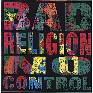 Bad Religion: NO CONTROL (Vinyl LP) $16