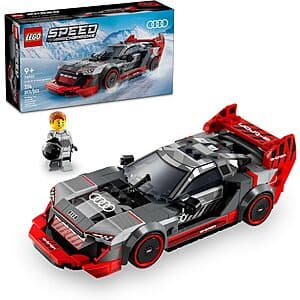 274-Piece LEGO Speed Champions Audi S1 e-tron quattro Race Car Toy $18.70