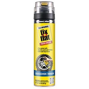 20-Oz Fix-a-Flat Aerosol Emergency Flat Tire Repair and Inflator $4.80