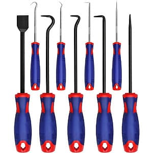 9-pc WORKPRO Precision Automotive Pick Hook Set w/ Scraper $12.80 + Free S&H