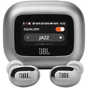 JBL Live Buds 3 True Wireless Earbuds w/ ANC & Smart Touchscreen Case $115 + Free S&H