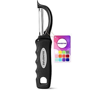 Rainspire Swivel Vegetable Peeler (Black) $1