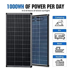 200W AeternaSol N-Type 18BB Solar Panel: 2-Pk $113.50 or Single $59.10 + Free S&H