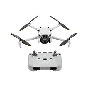DJI Mini 3 Drones: w/ DJI RC Remote $339, w/ RC-N1 Remote $269 + Free S&H