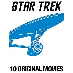 10-Film Star Trek Collection (Digital 4K UHD) $25