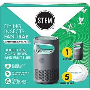 Prime Members: STEM Flying Insect Fan Trap w/ UV Light Starter Kit $14.35 + Free S&H