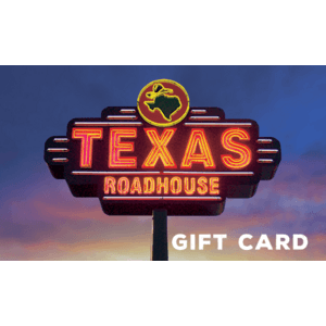 $50 Texas Roadhouse Gift Card + $10 Bonus eGift Card (Email Delivery) $50