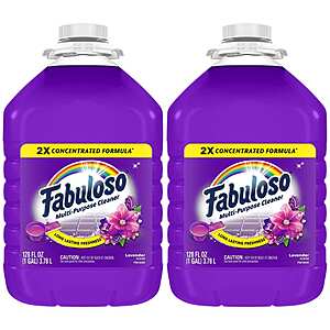 2-pk 128-oz Fabuloso 2x Concentrated All-Purpose Cleaner (Lavender) $9.60 + Free S&H