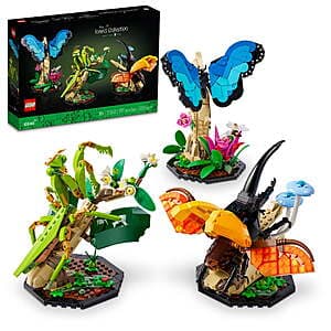 Walmart+ Members: 1111-Piece LEGO Ideas The Insect Collection Building Set $40 + Free Shipping